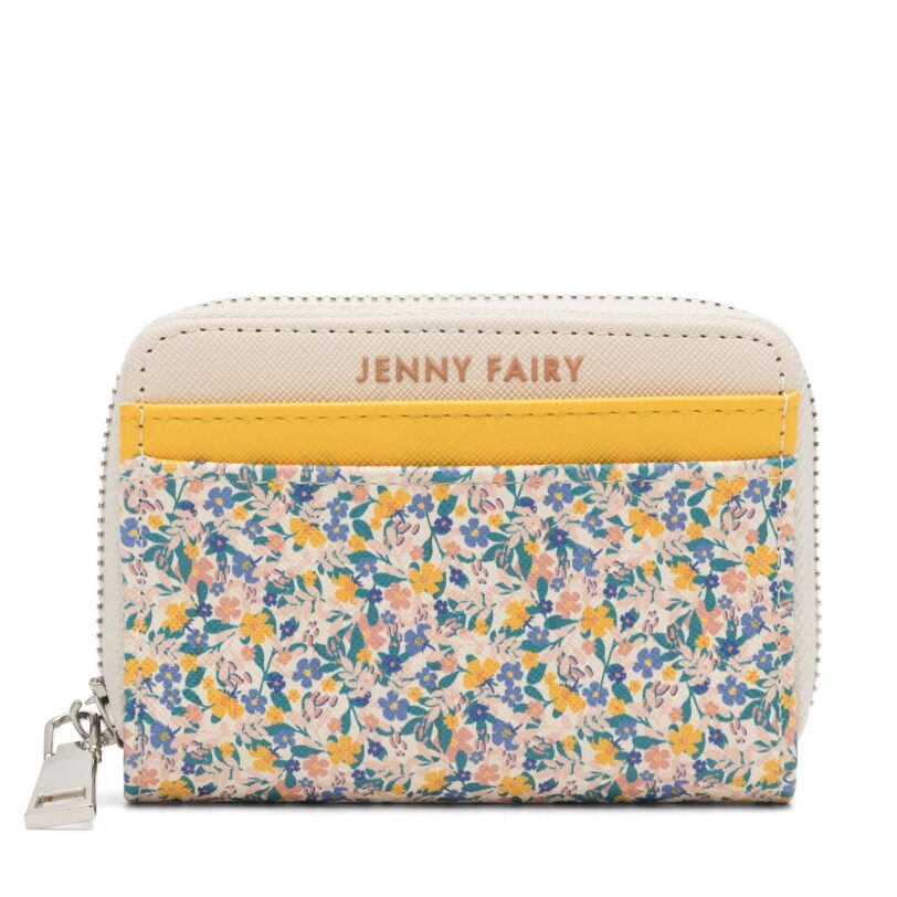 Голям дамски портфейл Jenny Fairy 4W1-004-SS23 Жълт цвят на ниска цена