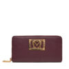 Голям дамски портфейл LOVE MOSCHINO JC5603PP1NLI0552 Бордо цвят на ниска цена