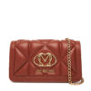 Голям дамски портфейл LOVE MOSCHINO JC5640PP1NLC0312 Кафяв цвят на ниска цена