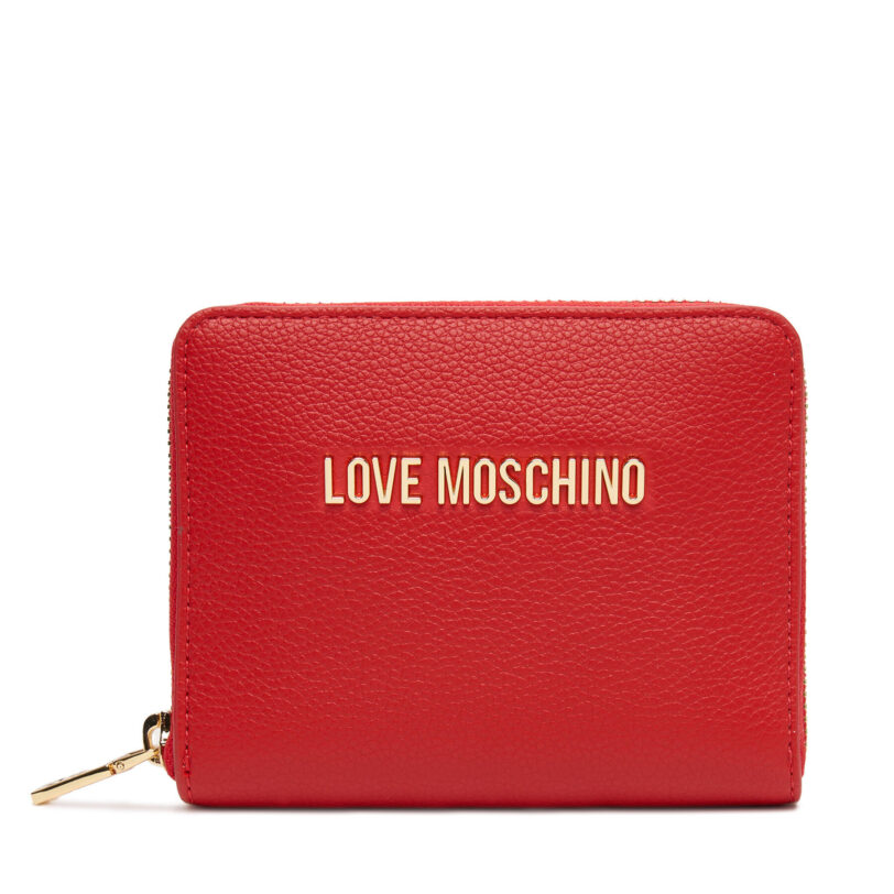 Голям дамски портфейл LOVE MOSCHINO JC5702PP1NLD0500 Червен цвят на ниска цена