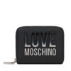 Голям дамски портфейл LOVE MOSCHINO JC5726PP0MKD000B Черен цвят на ниска цена