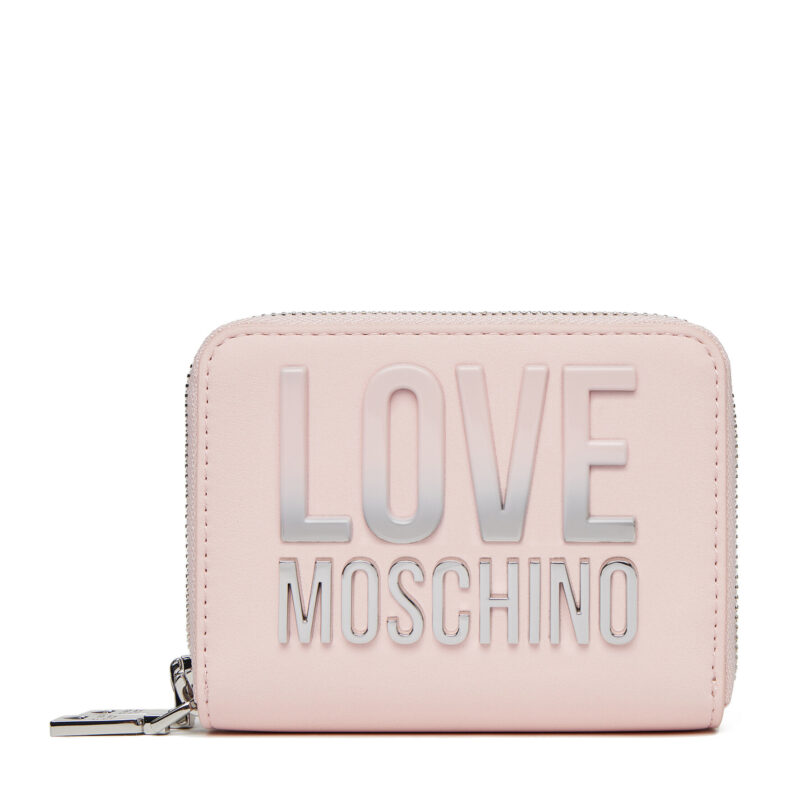 Голям дамски портфейл LOVE MOSCHINO JC5726PP0MKD0601 Розов цвят на ниска цена