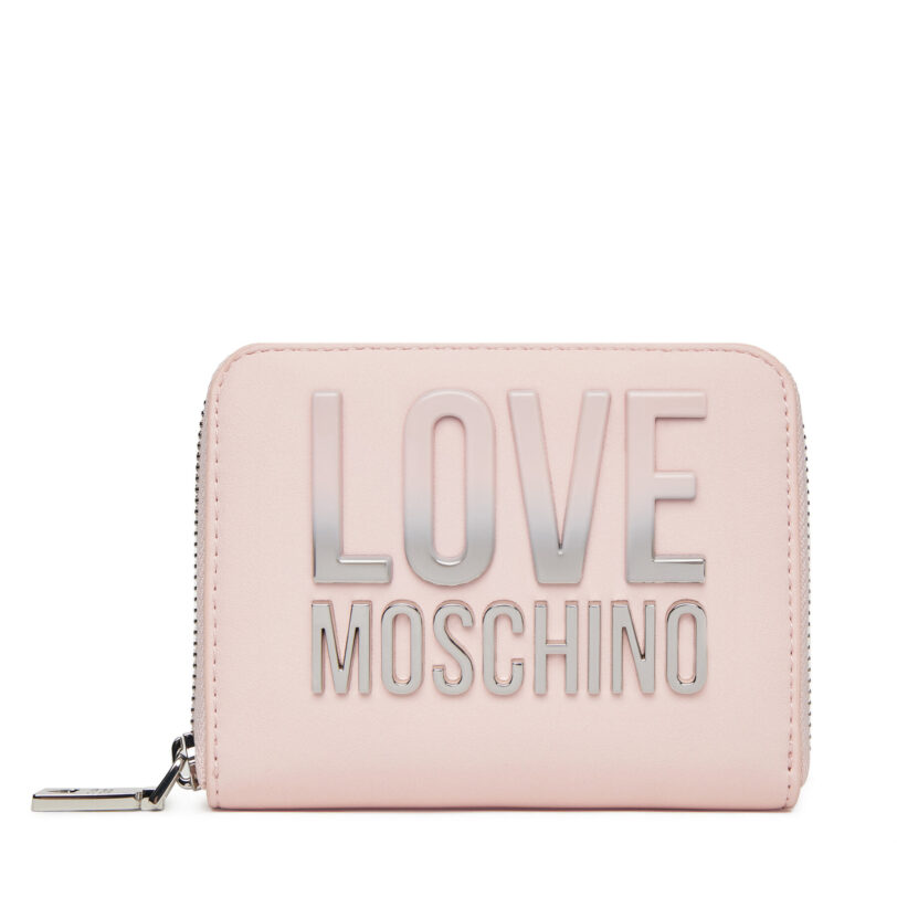 Голям дамски портфейл LOVE MOSCHINO JC5732PP0MKD0601 Розов цвят на ниска цена