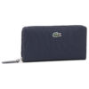 Голям дамски портфейл Lacoste L Zip Wallet NF2900PO Тъмносин цвят на ниска цена