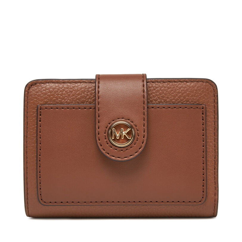 Голям дамски портфейл MICHAEL Michael Kors 32H3G0KD5L Кафяв цвят на ниска цена