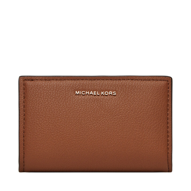 Голям дамски портфейл MICHAEL Michael Kors 32S5GYTZ2L Кафяв цвят на ниска цена
