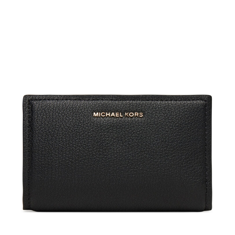 Голям дамски портфейл MICHAEL Michael Kors 32S5GYTZ2L Черен цвят на ниска цена