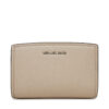 Голям дамски портфейл MICHAEL Michael Kors 32S5SYTZ2L Бежов цвят на ниска цена