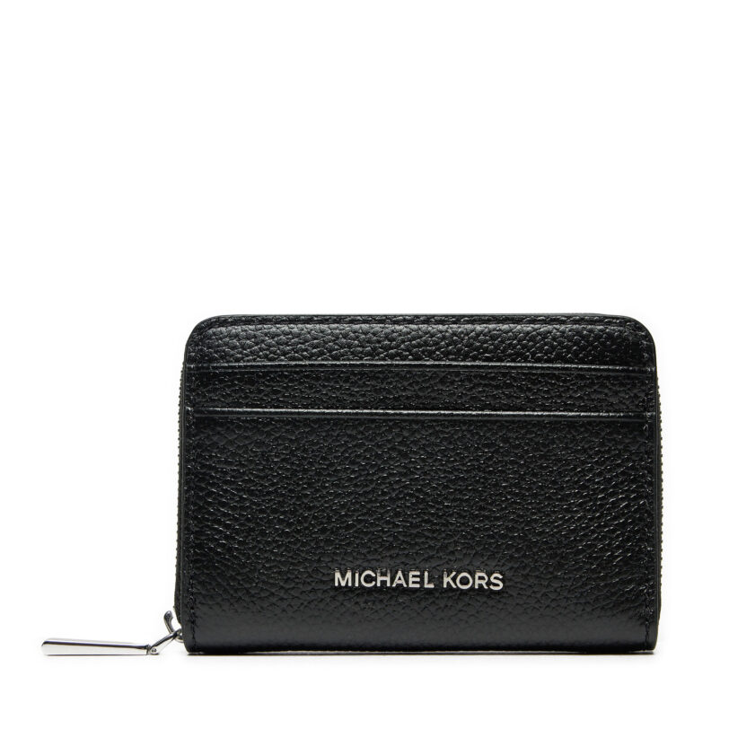 Голям дамски портфейл MICHAEL Michael Kors 32T4SJ6Z5L Черен цвят на ниска цена
