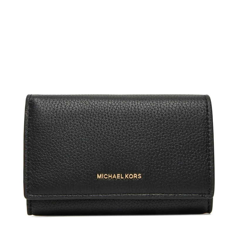 Голям дамски портфейл MICHAEL Michael Kors 32T5GJ6D9L Черен цвят на ниска цена