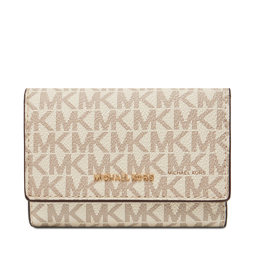Голям дамски портфейл MICHAEL Michael Kors Bryant 32S5GYTP1B Бежов цвят на ниска цена