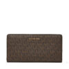 Голям дамски портфейл MICHAEL Michael Kors Bryant 32S5GYTP3B Кафяв цвят на ниска цена