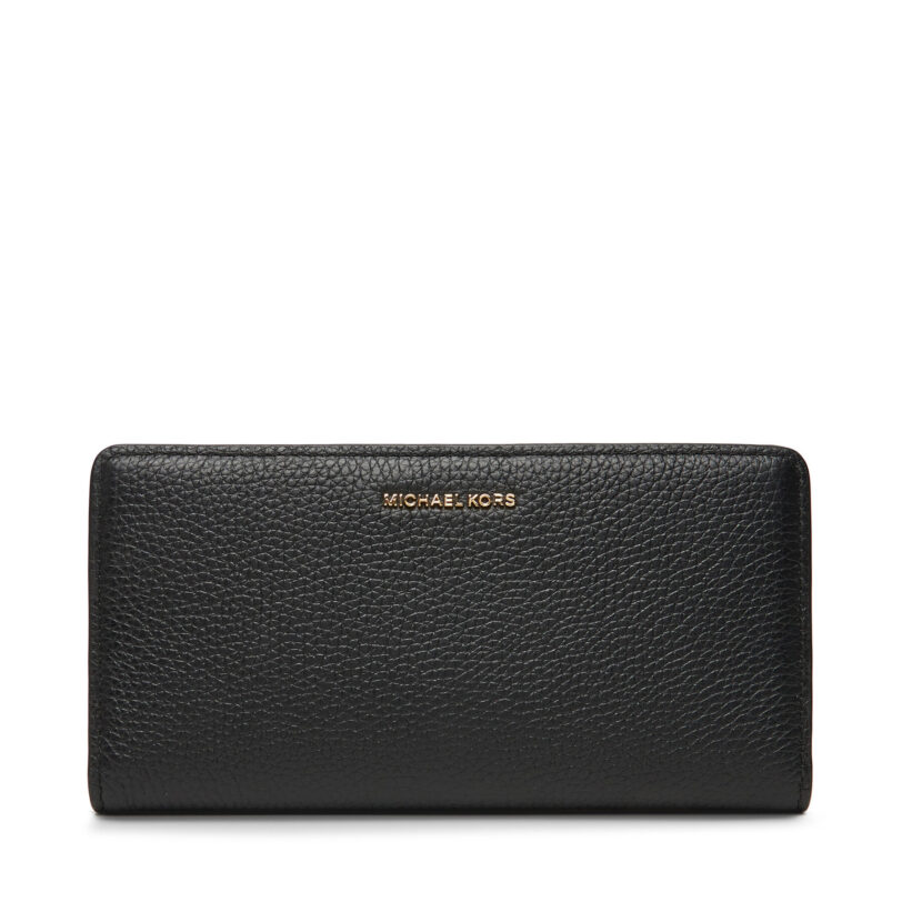Голям дамски портфейл MICHAEL Michael Kors Bryant 32S5GYTP3L Черен цвят на ниска цена