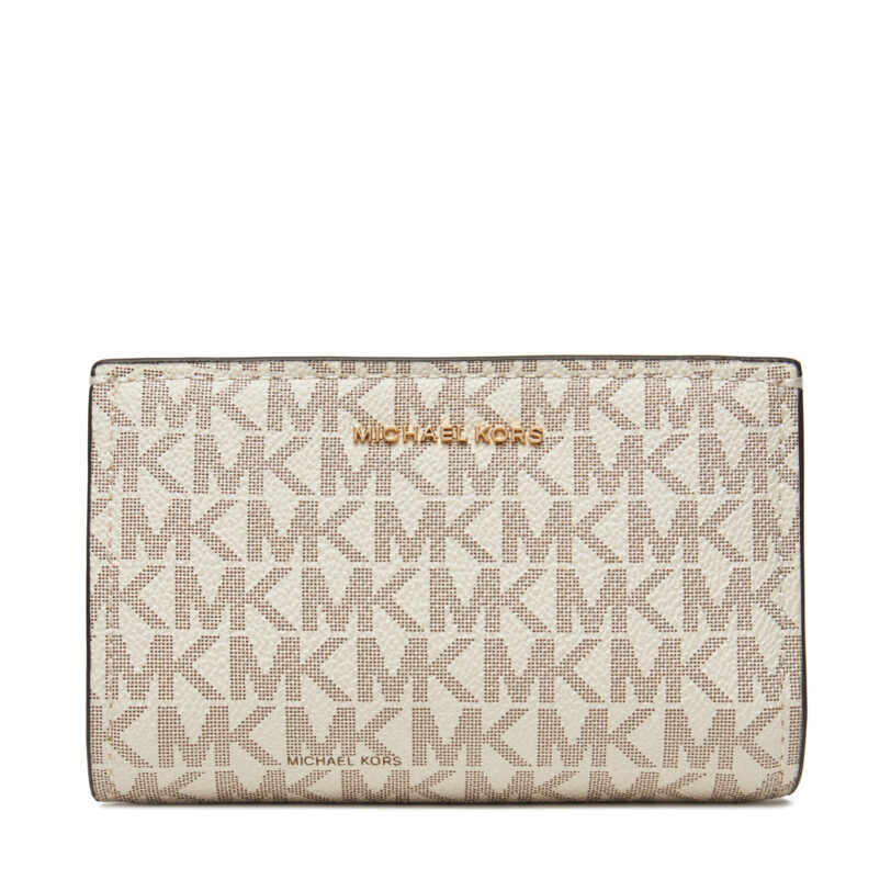 Голям дамски портфейл MICHAEL Michael Kors Bryant 32S5GYTZ2B Бежов цвят на ниска цена
