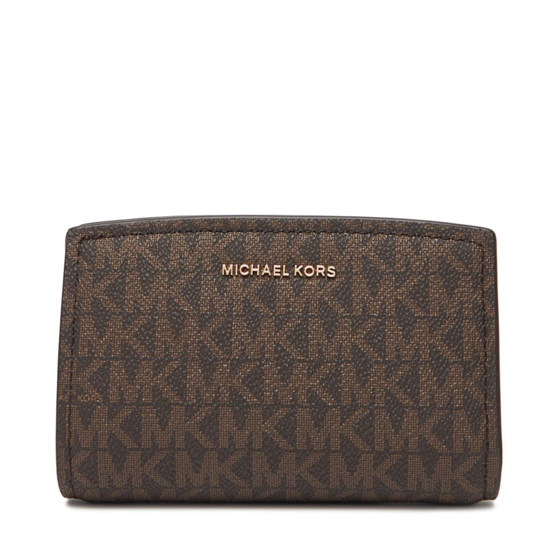 Голям дамски портфейл MICHAEL Michael Kors Bryant 32S5GYTZ2B Кафяв цвят на ниска цена