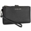 Голям дамски портфейл MICHAEL Michael Kors Wristlets 32T7GAFW4L Черен цвят на ниска цена