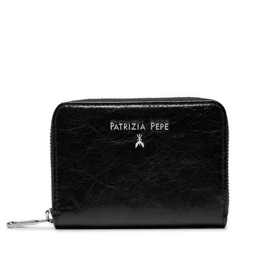 Голям дамски портфейл Patrizia Pepe 2Q8512/L131-K103 Черен цвят на ниска цена