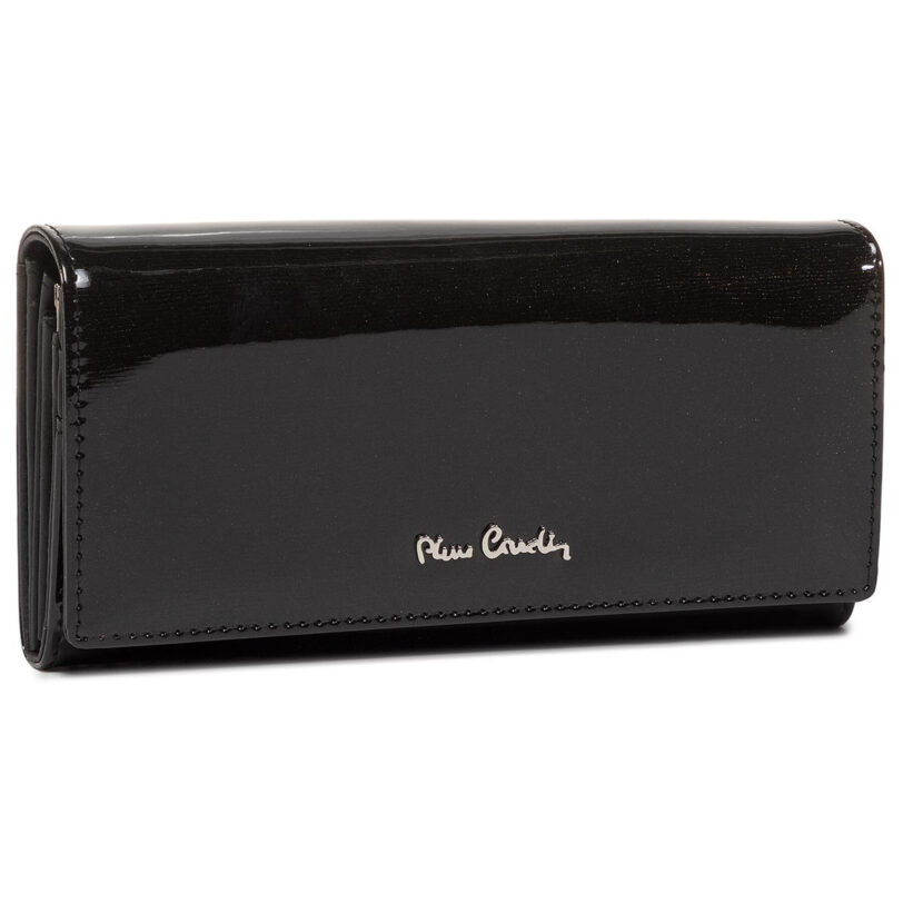 Голям дамски портфейл Pierre Cardin 05 LINE 100 Черен цвят на ниска цена
