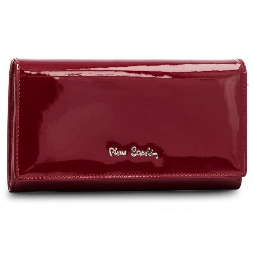 Голям дамски портфейл Pierre Cardin 05 LINE 114 Червен цвят на ниска цена