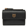 Голям дамски портфейл Pinko Compact Wallet . AI 24-25 PCPL 103612 A0F1 Черен цвят на ниска цена