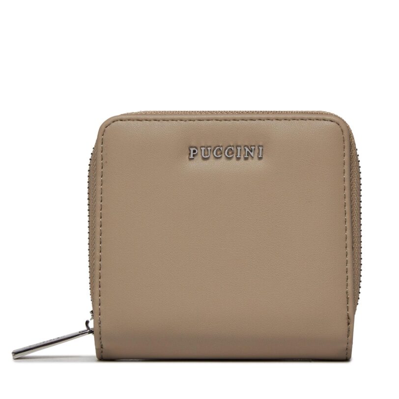 Голям дамски портфейл Puccini BLP836A Бежов цвят на ниска цена