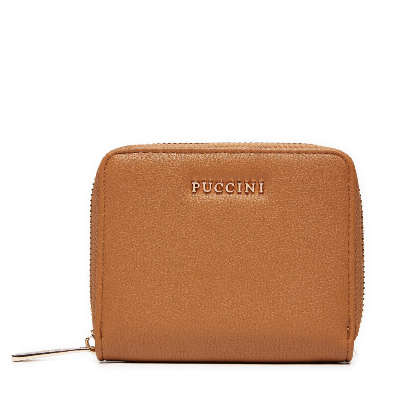 Голям дамски портфейл Puccini BLP838A Кафяв цвят на ниска цена