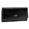 Голям дамски портфейл Semi Line P8228-0 Черен цвят на ниска цена