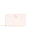 Голям дамски портфейл Tommy Hilfiger Iconic Tommy Large Za AW0AW16009 Екрю цвят на ниска цена
