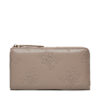 Голям дамски портфейл Tommy Hilfiger Th Refined Large Za Mono AW0AW15756 Сив цвят на ниска цена