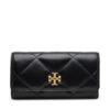 Голям дамски портфейл Tory Burch 163955 Черен цвят на ниска цена