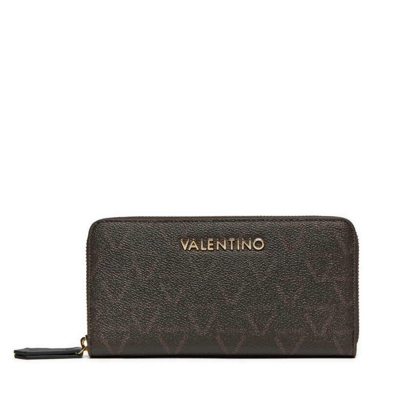 Голям дамски портфейл Valentino Lady Re VPS8GT155 Черен цвят на ниска цена