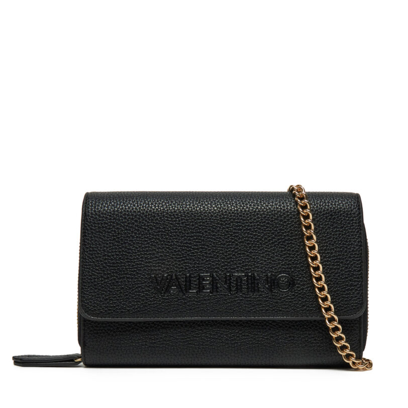 Голям дамски портфейл Valentino Rised Re VPS8P9212 Черен цвят на ниска цена