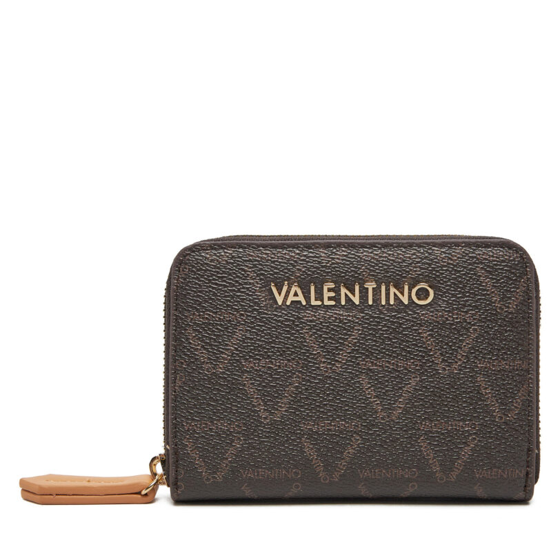 Голям дамски портфейл Valentino VPS8GT137 Каки цвят на ниска цена