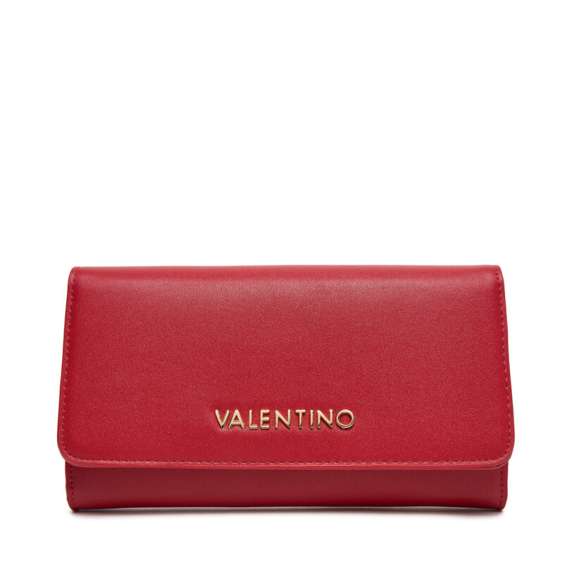 Голям дамски портфейл Valentino VPS8NS113 Червен цвят на ниска цена
