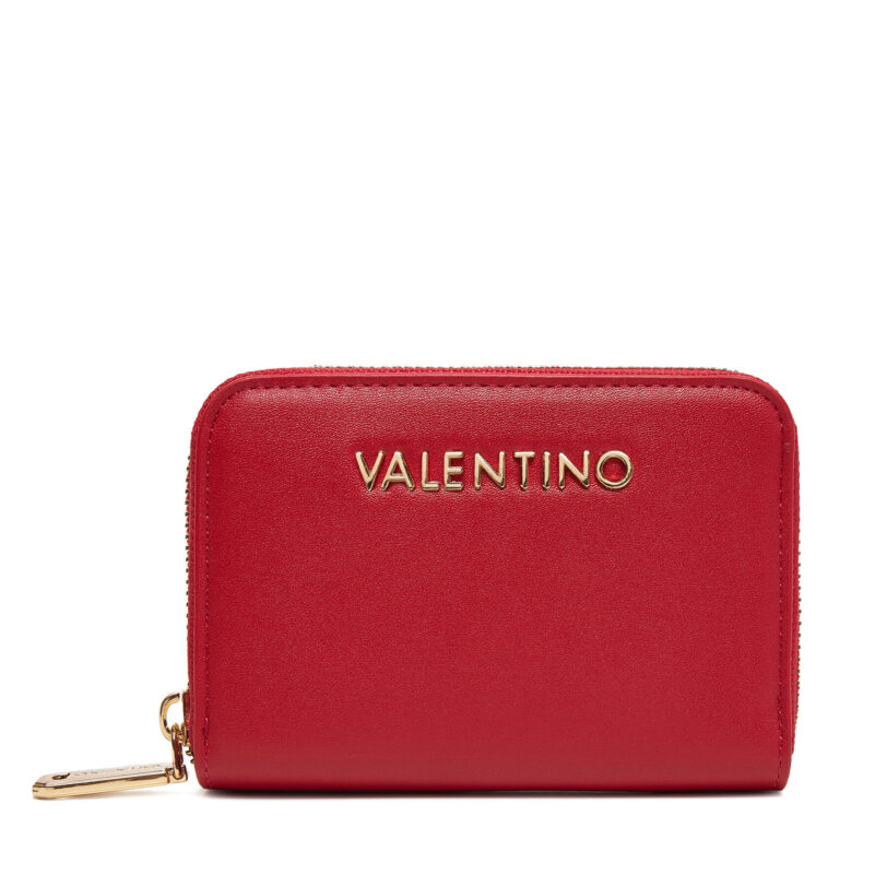 Голям дамски портфейл Valentino VPS8NS137 Червен цвят на ниска цена