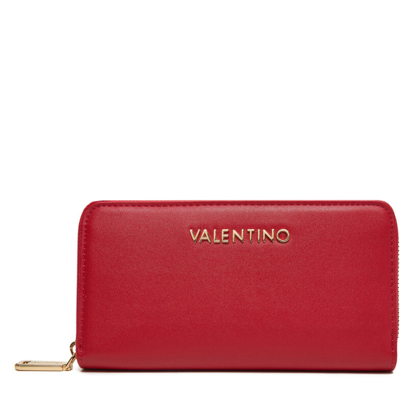 Голям дамски портфейл Valentino VPS8NS155 Червен цвят на ниска цена