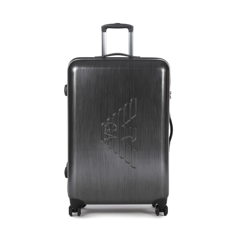 Голям куфар Emporio Armani Y4Q325 YME9J 80002 Черен цвят на ниска цена