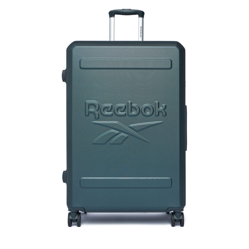Голям куфар Reebok RBK-WAL-024-CCC-L Зелен цвят на ниска цена