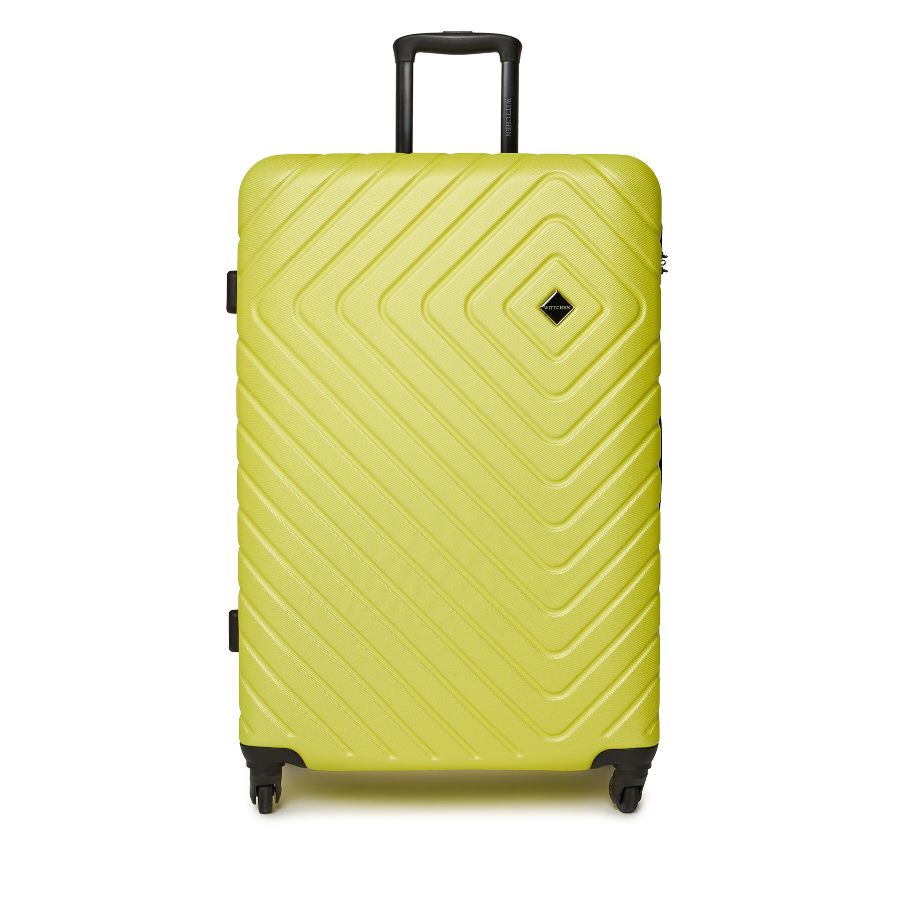 Голям куфар WITTCHEN 56-3A-753-86 Зелен цвят на ниска цена