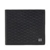 Голям мъжки портфейл Armani Exchange 958097 4R847 00020 Черен цвят на ниска цена