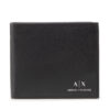 Голям мъжки портфейл Armani Exchange 958098 CC845 00020 Черен цвят на ниска цена