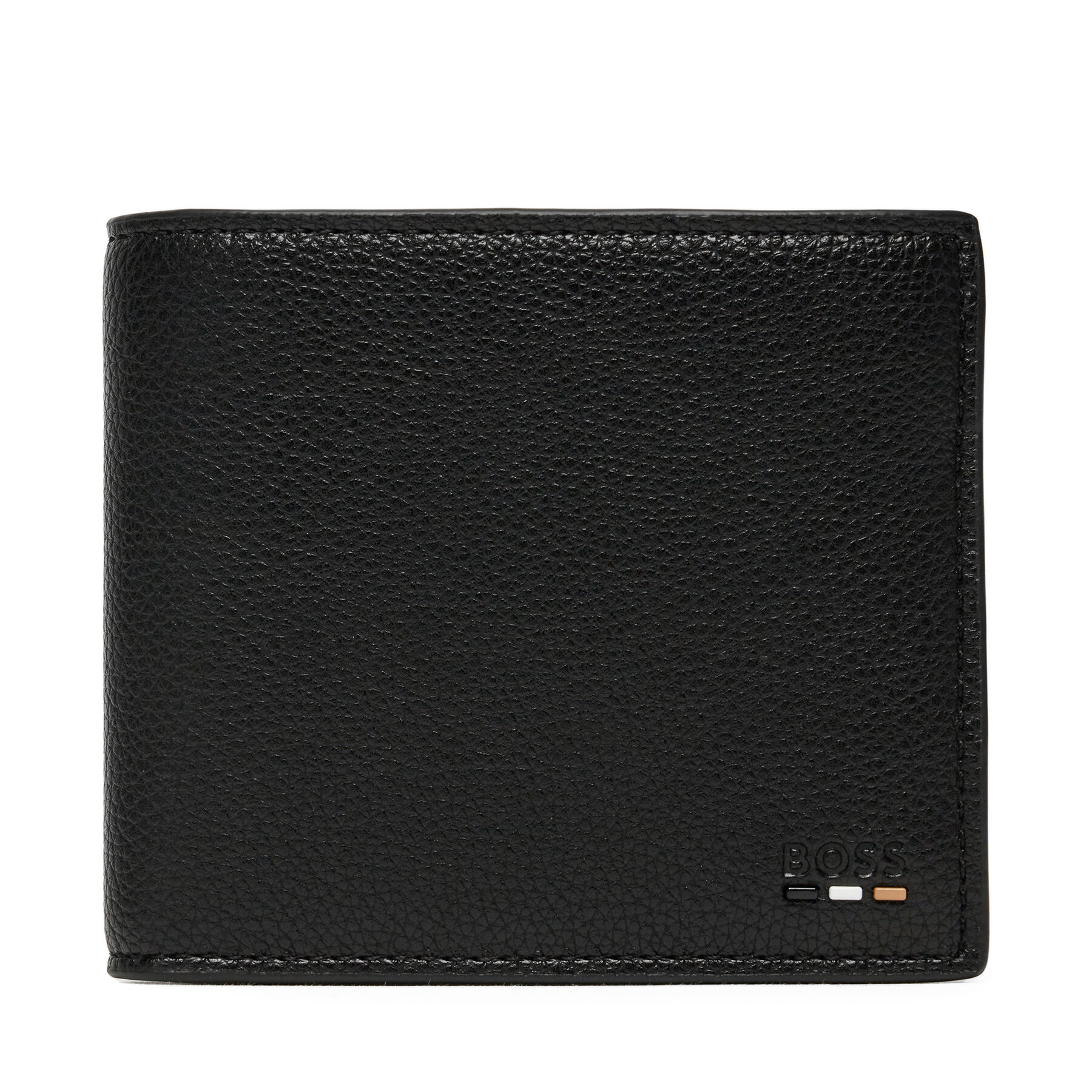 Голям мъжки портфейл BOSS 50536479 Черен цвят на ниска цена