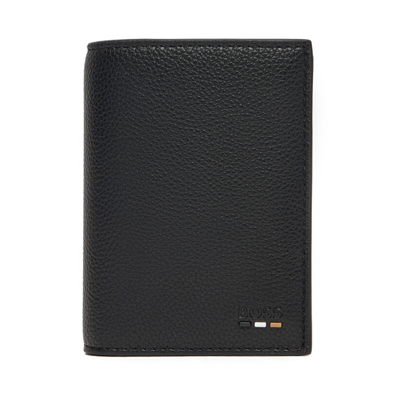 Голям мъжки портфейл BOSS Ray 50548841 10263216 01 Черен цвят на ниска цена