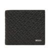 Голям мъжки портфейл BOSS Zair Ml 50548816 Черен цвят на ниска цена