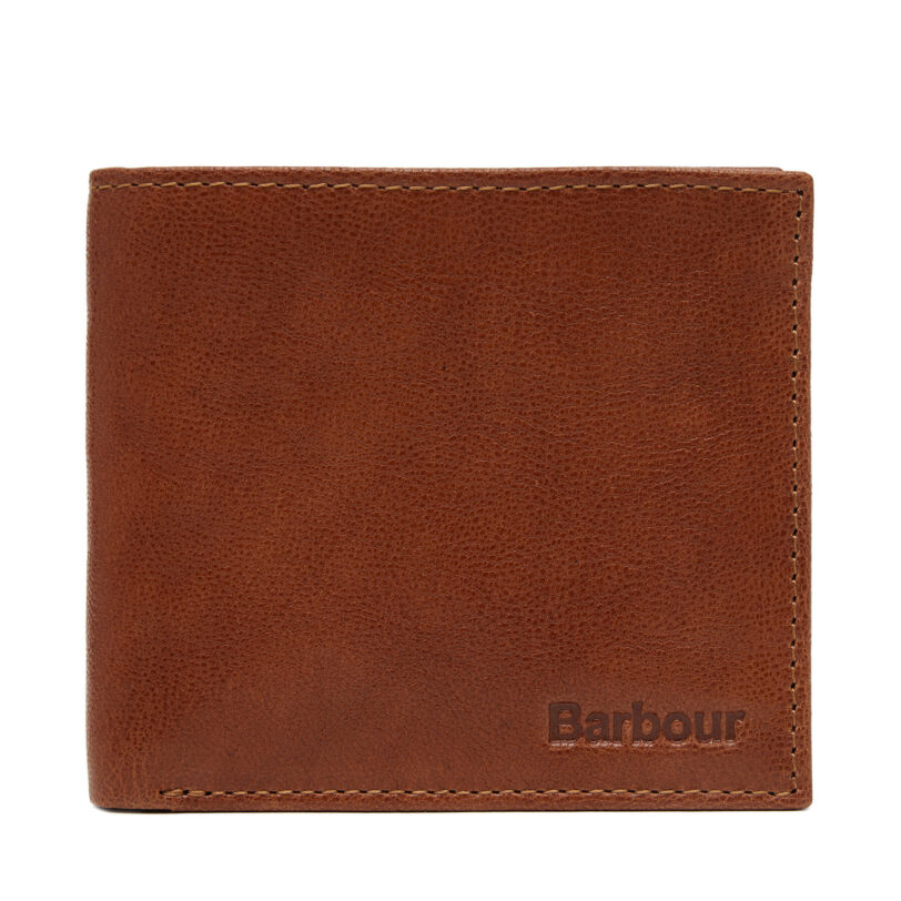 Голям мъжки портфейл Barbour MLG0072TN15 Кафяв цвят на ниска цена