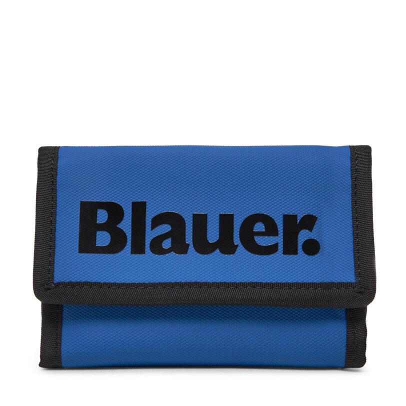 Голям мъжки портфейл Blauer S5STRAP01/SPL Син цвят на ниска цена
