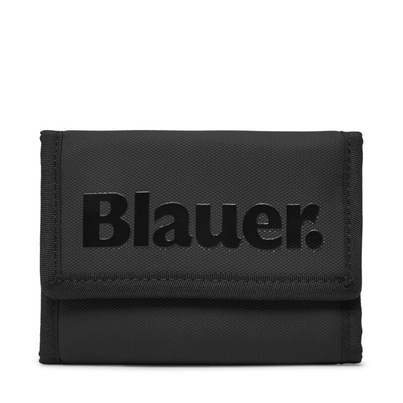 Голям мъжки портфейл Blauer S5STRAP01/SPL Черен цвят на ниска цена
