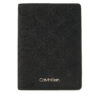 Голям мъжки портфейл Calvin Klein Ck Must Mono Bifold 7cc W/Coi K50K512686 Черен цвят на ниска цена