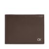 Голям мъжки портфейл Calvin Klein Metal Ck K50K511689 Черен цвят на ниска цена