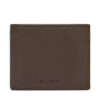 Голям мъжки портфейл Calvin Klein Micropebble Billfold W Coin LV04D1033G Кафяв цвят на ниска цена